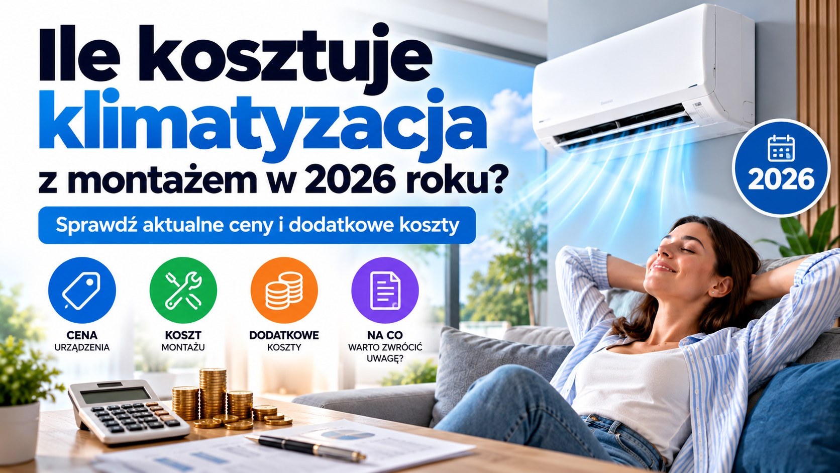 Ile kosztuje klimatyzacja w 2026 roku_