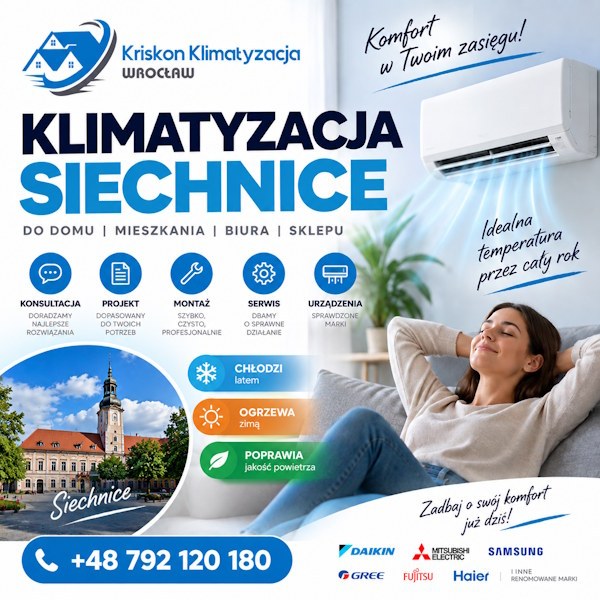 klimatyzacja Siechnice